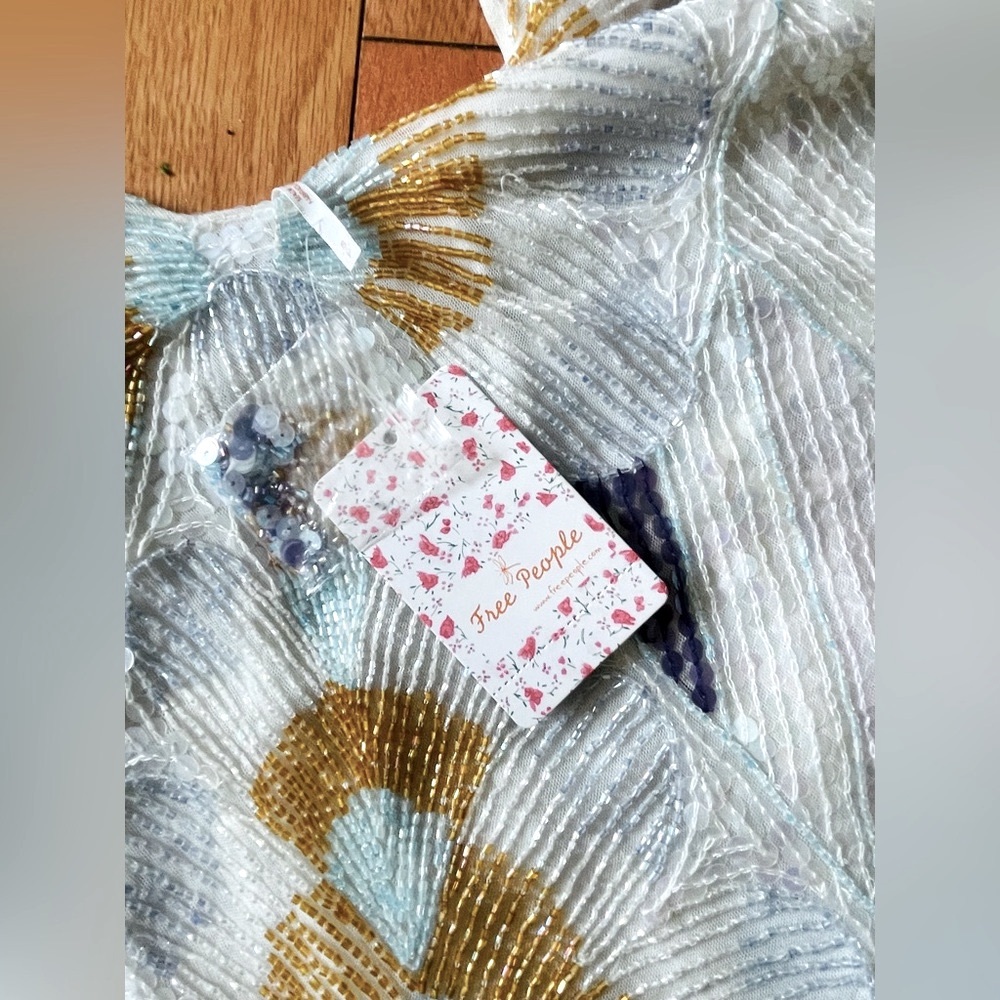Free People Sequin Embellished Camisole - Picture 10 of 11